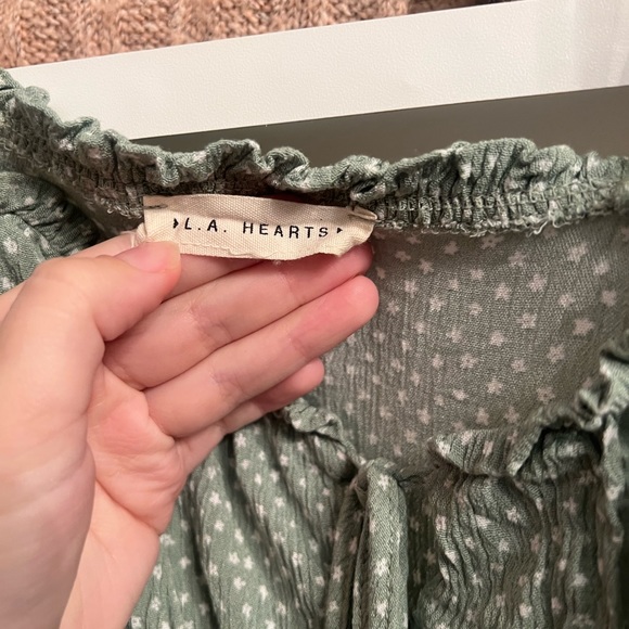 PacSun Pastel Green Mini Dress - Picture 3 of 3